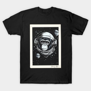 Space Monkey, Chimps in space, Mercury-Atlas 5 T-Shirt